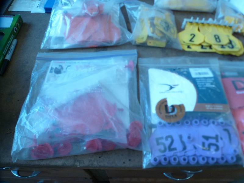 lot 110 image: Misc Livestock and Deer Ear Tags