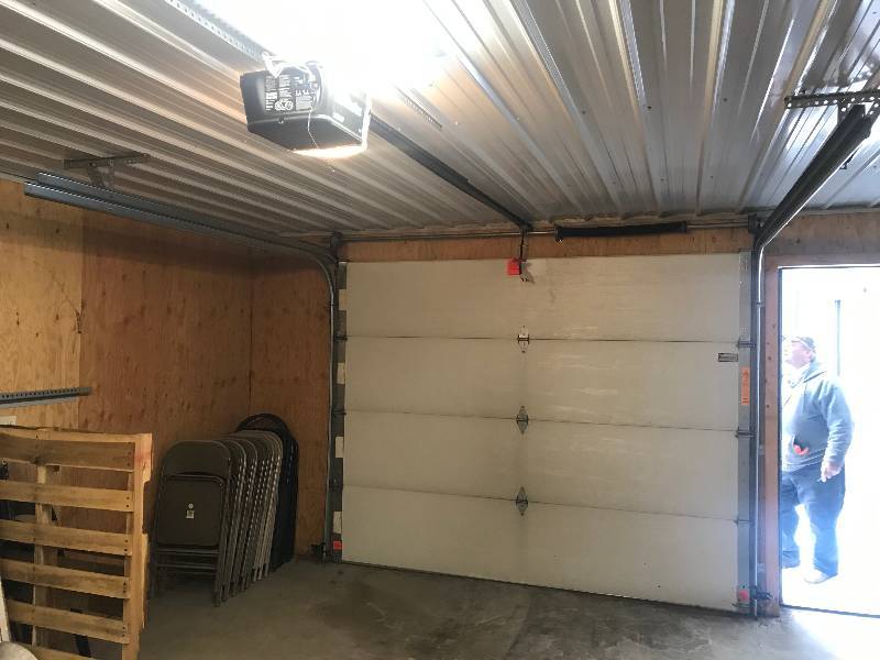 lot 77 image: 9x7 Commercial grade Garage Door wOpener