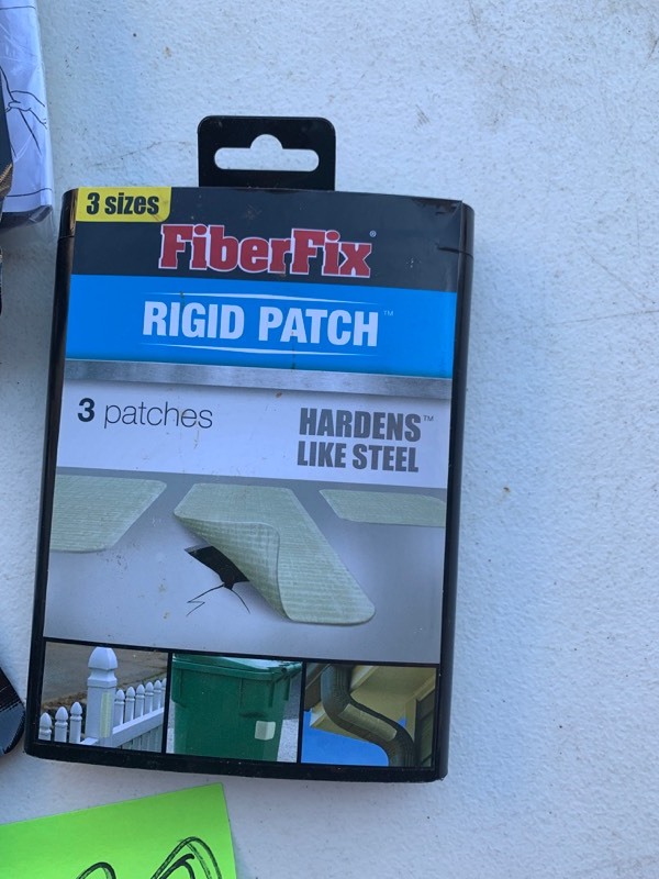lot 20 image: Fiber Fix Lot- 2 4 Fiber Fix Duct Tape Packages and 1 Package of 3 Ridgid Patches