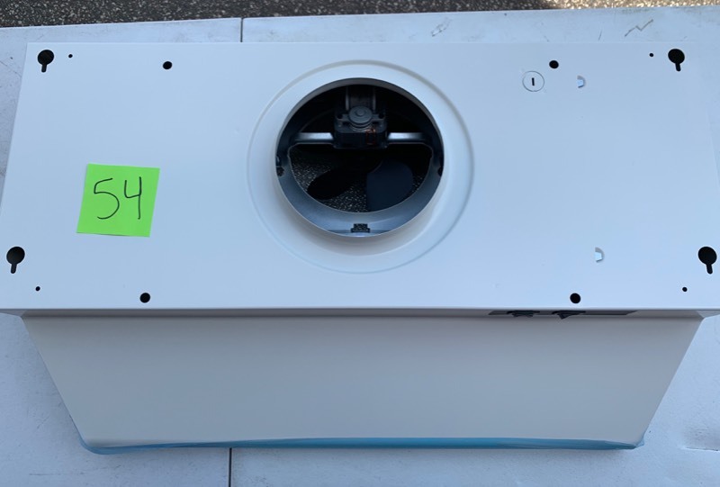 lot 54 image: Broan Economy 30 Range Hood Vintage white