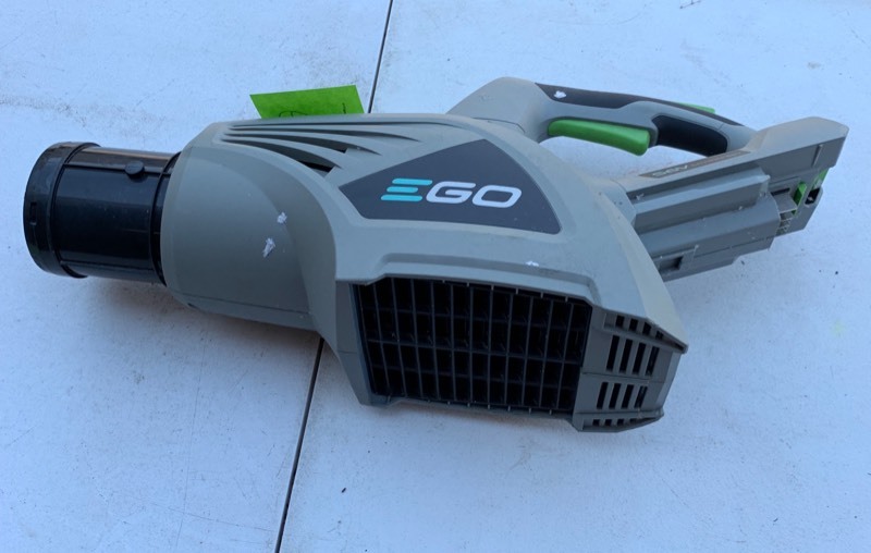 lot 64 image: EGO 56V Blower- Tool Only, Missing Long nozzle Attachment- No Battery Included