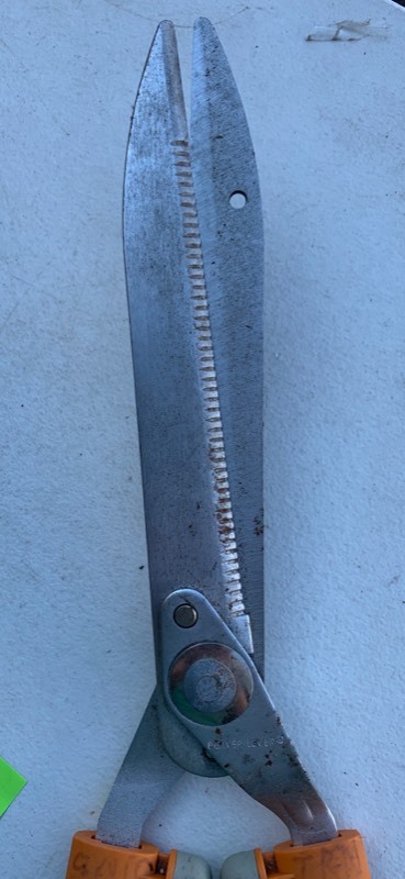 lot 98 image: Fiskars 8 Power-Lever Hedge Shears