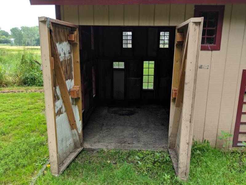 lot 1 image: Replica Train Depot Shed