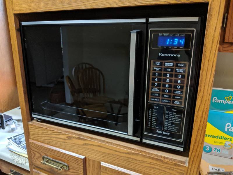 Sold at Auction: KENMORE MICROWAVE