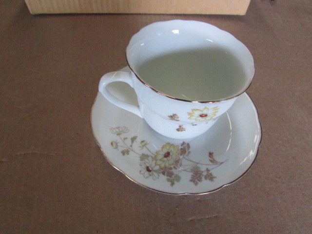 China cups and saucers