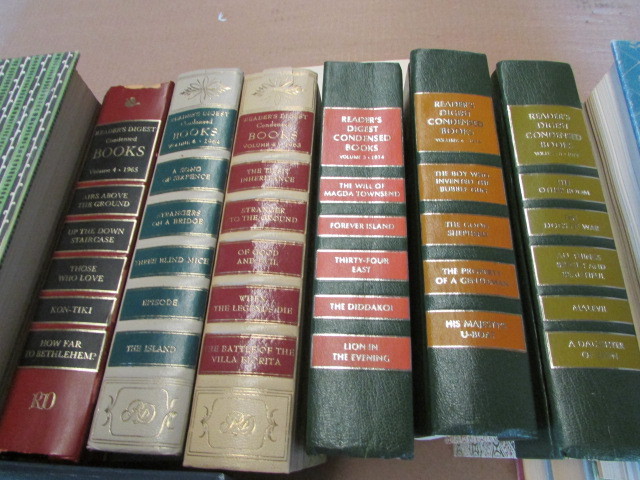 Vintage Readers Digest Condensed Books