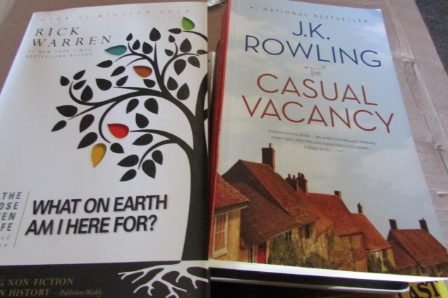 Fiction Paper Back Hard Cover Books