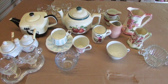 Tea serving potscups