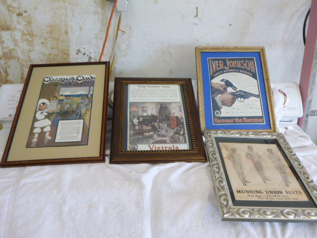 lot 46 image: 4 Framed Pictures