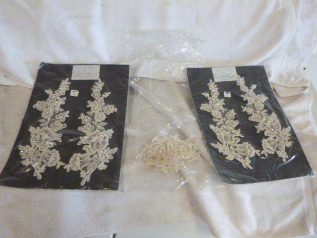 lot 159 image: Lace Appliqus