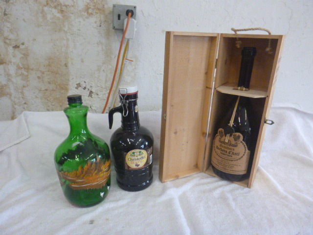 lot 119 image: 3 Decorative Bottles