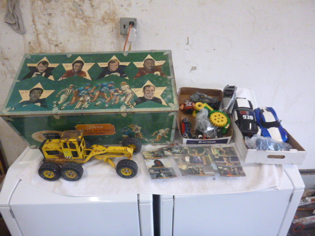 lot 136 image: Toy Box with Miscellaneous Toys