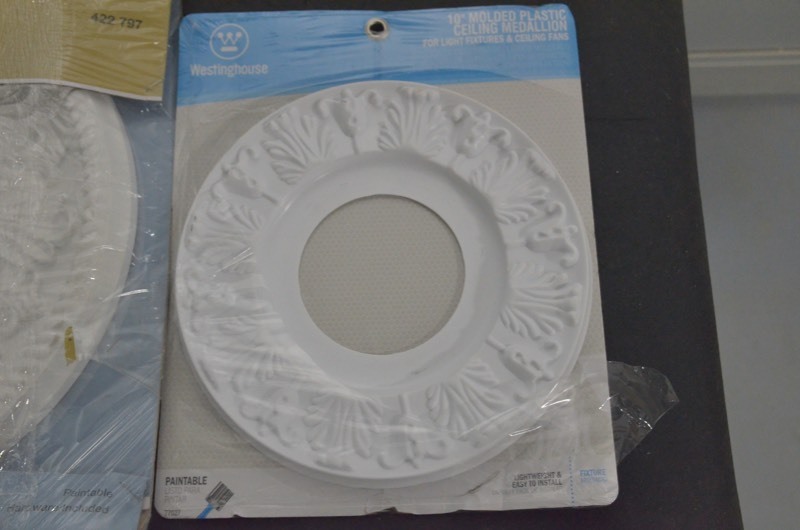 2 Hampton Bay 14 In White Bellezza Ceiling Medallions 1