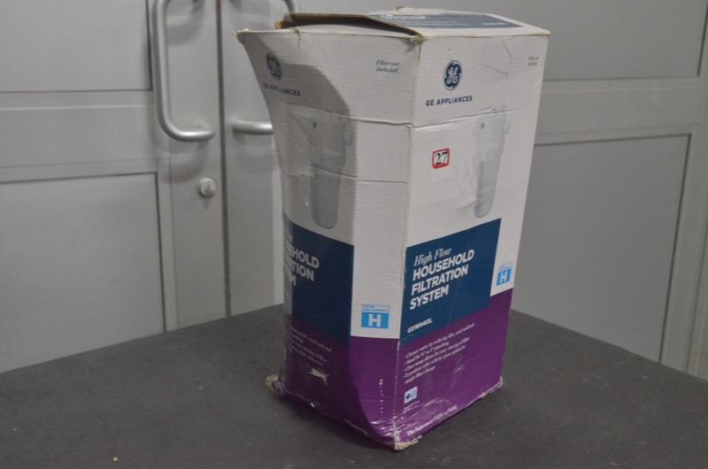 lot 27 image: GE Whole House Water Filtration System