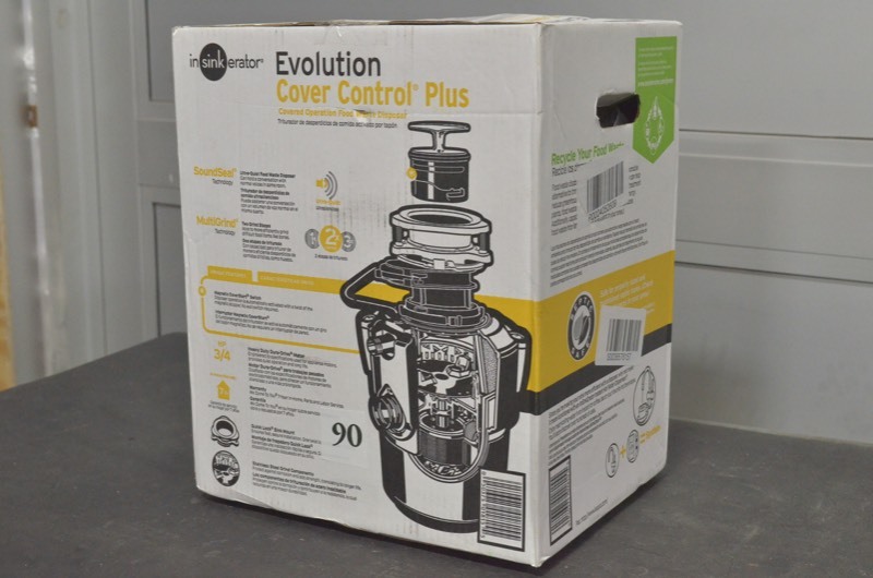 lot 90 image: InSinkErator Evolution Cover Control Plus 34 HP Batch Feed Garbage Disposal