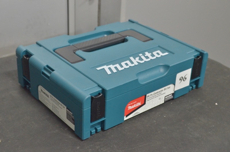 lot 96 image: Makita Steel Contractor Bit Set (66-Piece)