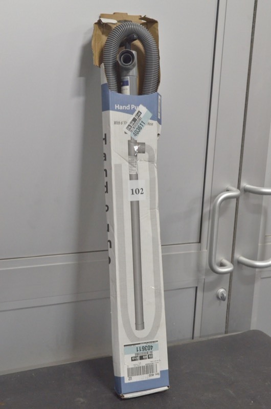 lot 102 image: VPC Pump A Way Manual Non-Submersible Hand Pump