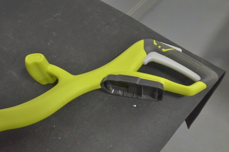 lot 107 image: Ryobi 18V String Trimmer - Used once. Tool only. No battery or charger.