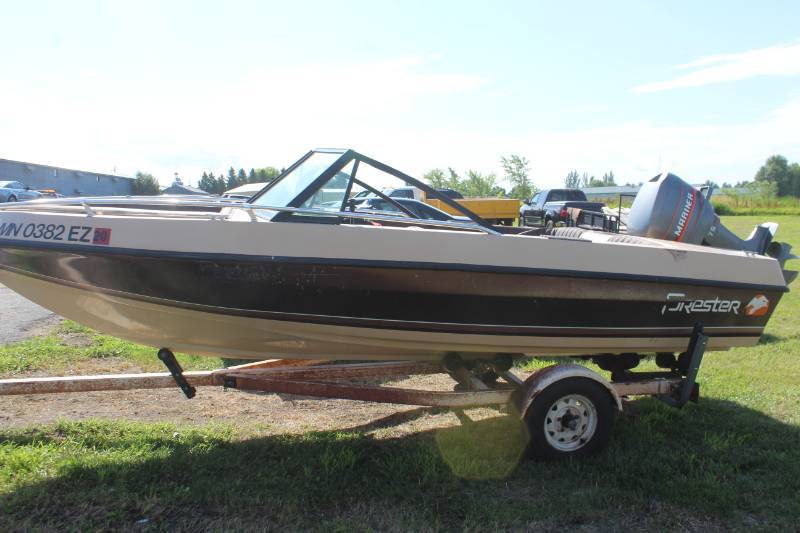 1985 Forrester Boat  Trailer  Outboard Package