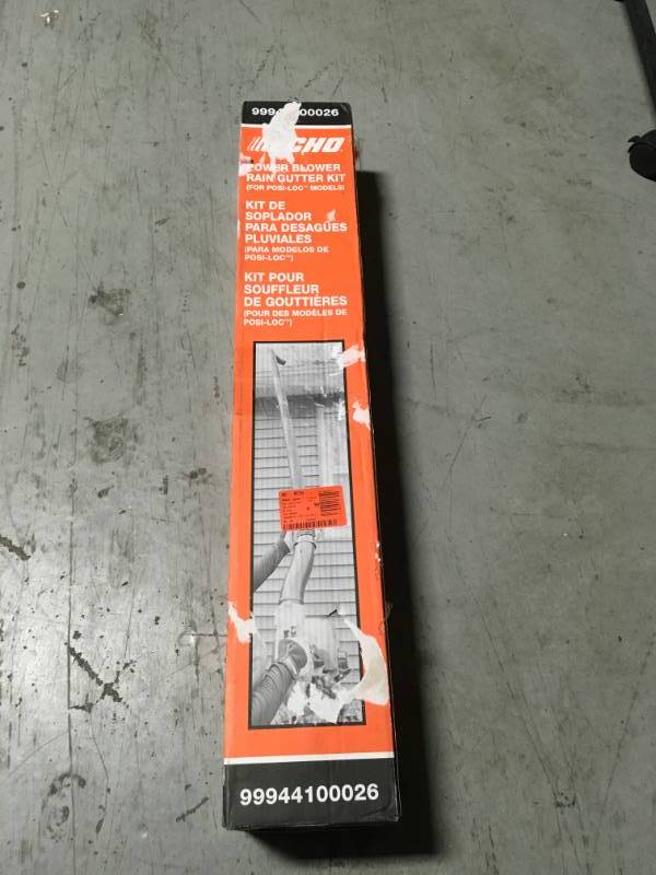 lot 9 image: ECHO Posi-Loc Rain Gutter Cleaning Kit not used