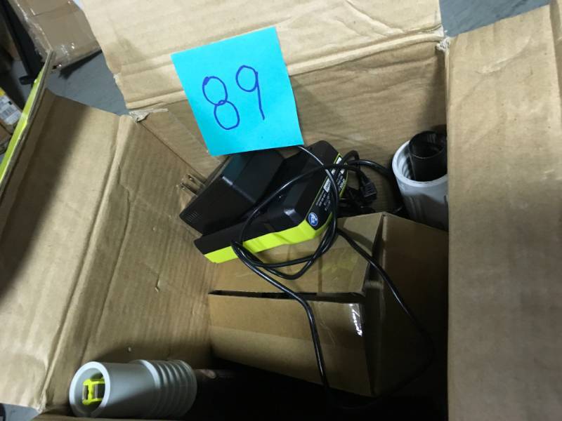 lot 89 image: RYOBI 40-Volt Lithium-Ion Cordless String TrimmerEdger - 2.6 Ah Battery and Charger Included in good condition
