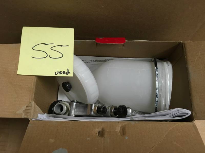 lot 55 image: Husky Gravity Feed HVLP Spray Gun USED