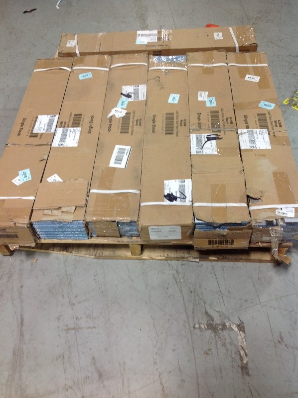 lot 114 image: Achim Nexus 6x36 Self Adhesive Vinyl Floor Planks - 10 Planks15 sq. ft.  7 cases no used