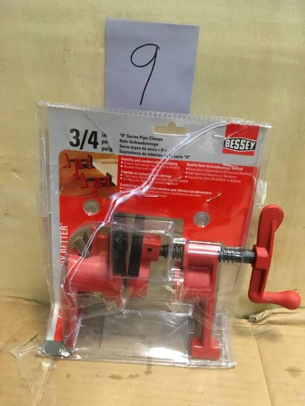 Bessey BPC-H34 34-Inch H Style Pipe Clamp in good condition