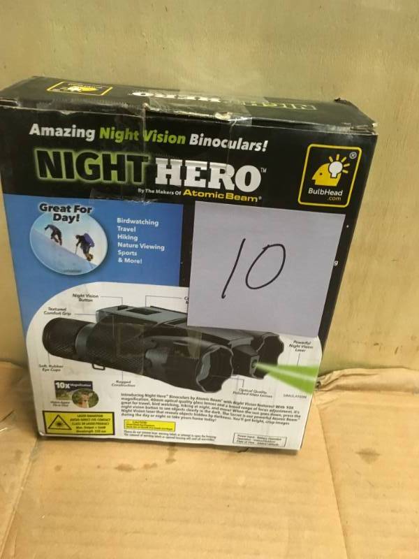 Atomic Night Hero Magnifying Binoculars in good condition