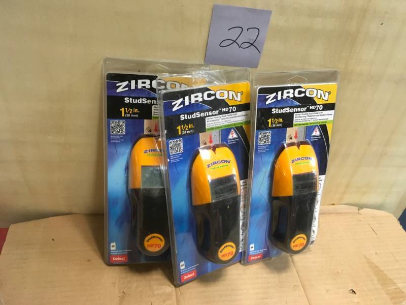 Zircon StudSensor HD70 Stud Finder in good condition