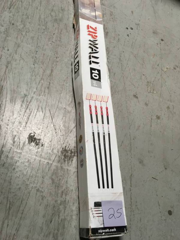 ZipWall AZ2 Standard Zipper (contains 2 zippers) in good condition