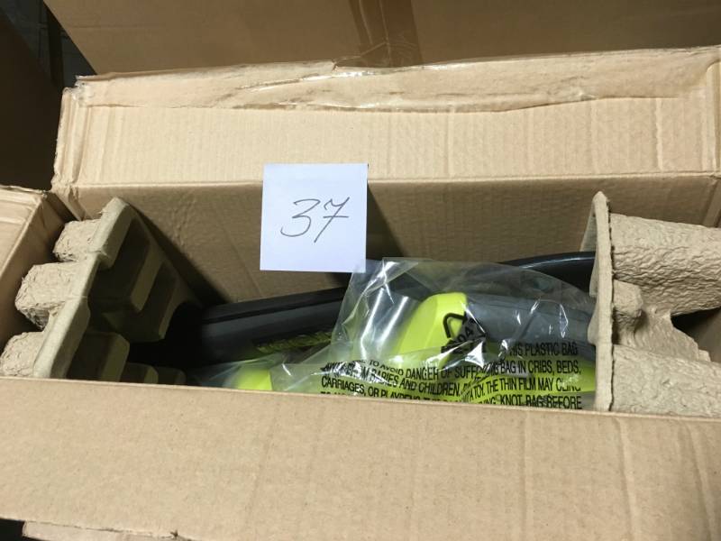RYOBI ONE 120 MPH 18-Volt Lithium-Ion Cordless Hard Surface Leaf BlowerSweeper - Battery and Charger Not Included in good condition