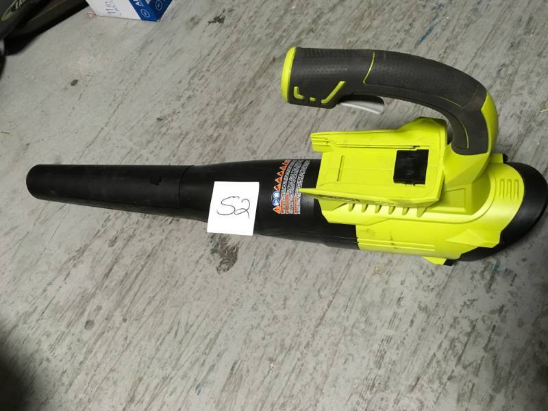 RYOBI 155 MPH 300 CFM 40-Volt Lithium-Ion Cordless Jet Fan Leaf Blower - Battery and Charger Not Included in good condition