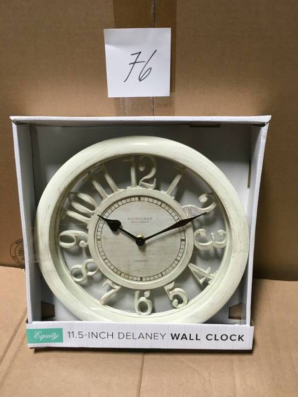 Equity by La Crosse Floating Dial Clock in good condition