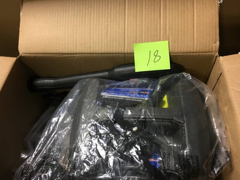 lot 18 image: RYOBI 1,600 PSI 1.2 GPM Electric Pressure Washer in good condition