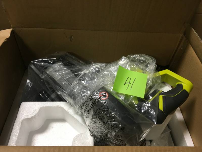 lot 41 image: RYOBI 7-14 in. Miter Saw in good condition