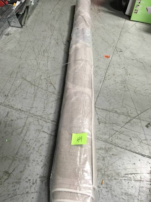 lot 49 image: Ottomanson  Contemporary Moroccan Trellis Gray 8 ft. x 10 ft. Area Rug not used