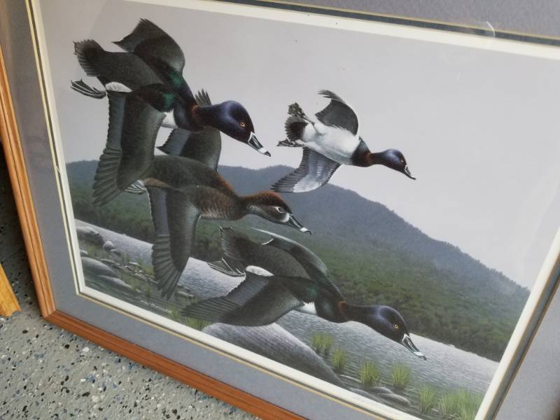 lot 45 image: Ken Bucklew Duck Print