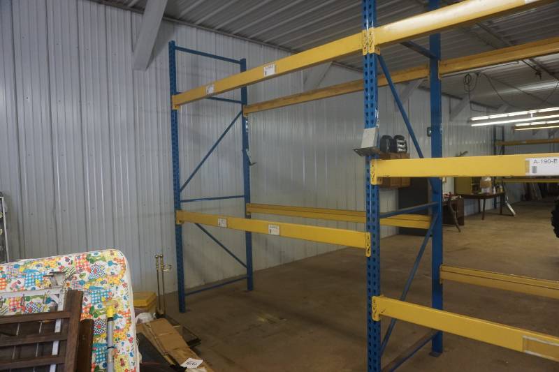 lot 5 image: 16 Pallet Racking Section
