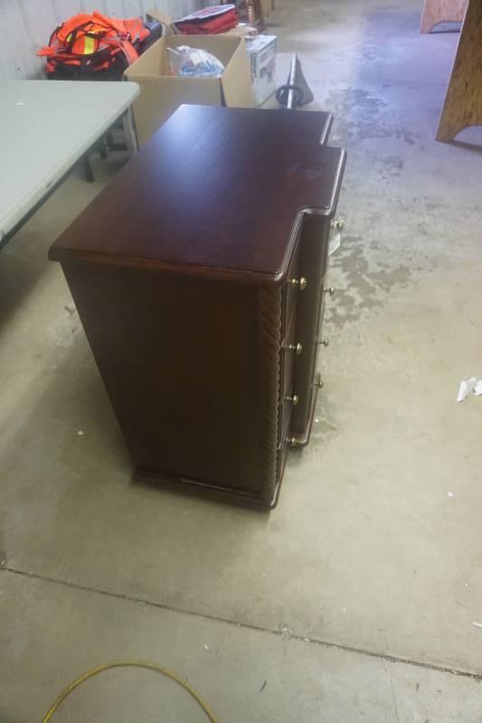 lot 87 image: 12 Drawer Wood UtilityDVDCD Storage Cabinet