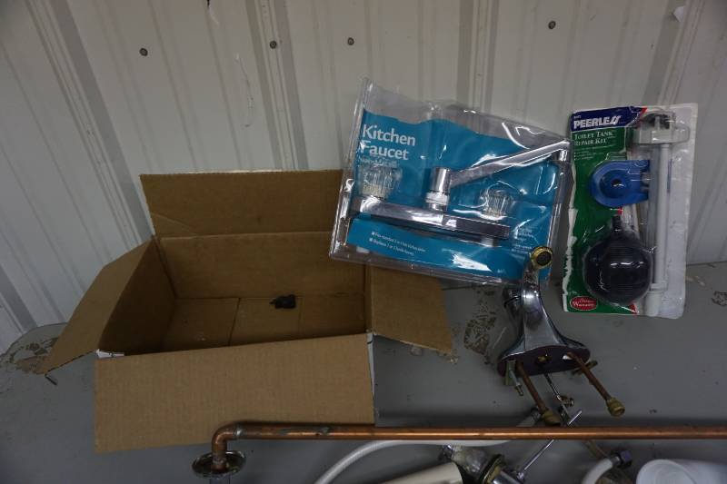 lot 138 image: Lot of Plumbing Parts and Accessories