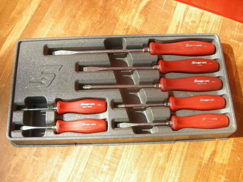 lot 41 image: Snap-On 7pc Screwdriver Set