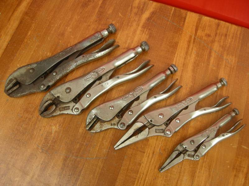 lot 54 image: 5 pc Vise-Grip Set