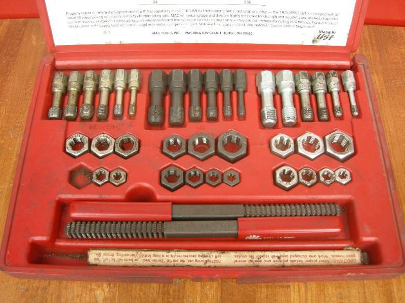 lot 59 image: MAC Tools 40pc Rethreading Set