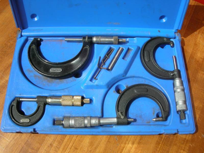 lot 93 image: 4pc Outside Micrometer Set