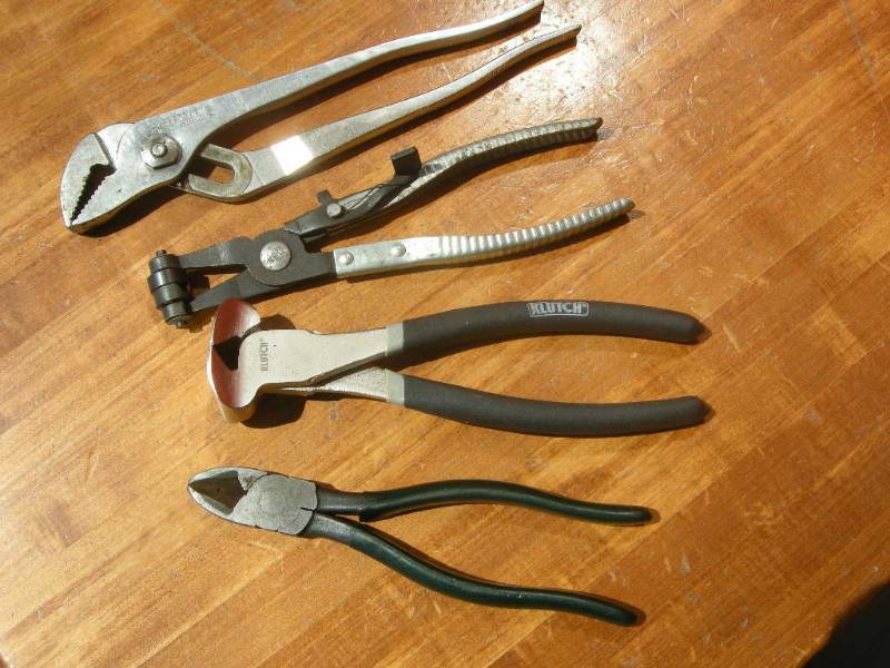 lot 151 image: Pliers, Cutters
