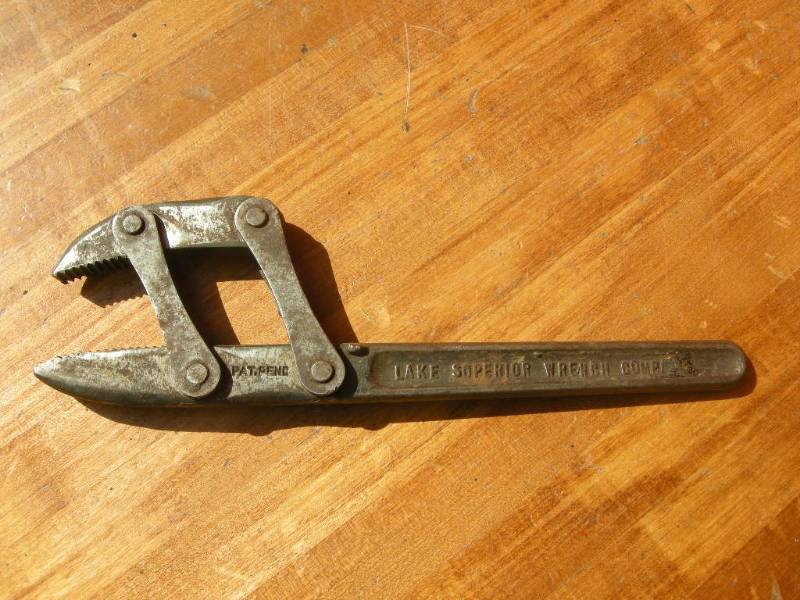 lot 162 image: Antique Lake Superior Wrench Company