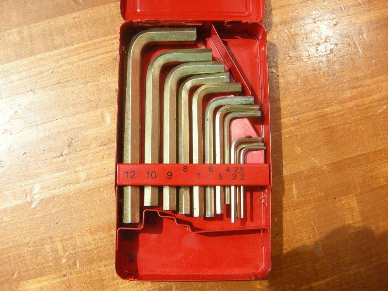 lot 175 image: Snap-On 11pc Hex Key Set