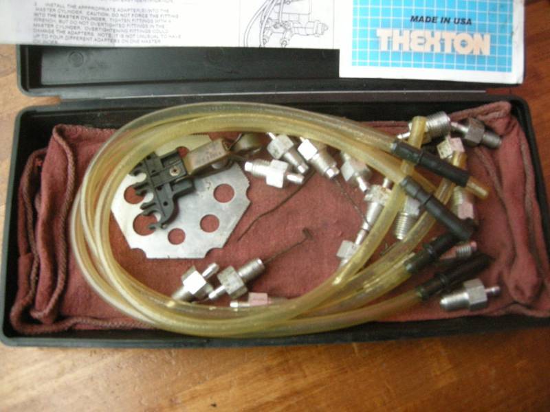 lot 229 image: Thexton Universal Master Cylinder Bleeder Kit