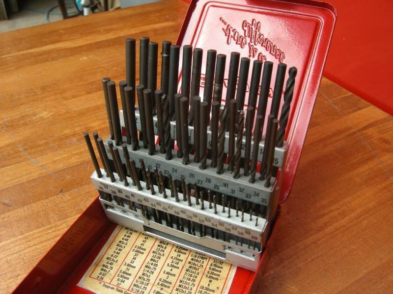 lot 243 image: Snap-On Wire Gauge Drill Bit Set